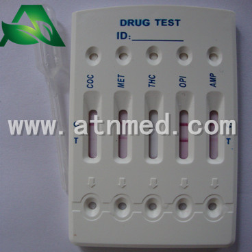 AT-DT 021  Drug test cassette 5in 1